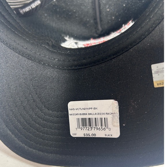 47 Brand Bubba Wallace 23‎ Black Trucker Adjustable Hat NASCAR Racing - Picture 6 of 8
